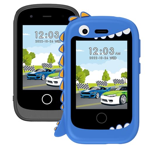 PTHTECHUS Kinder Smartphone PH05 Schwarz 4-9 Jahre